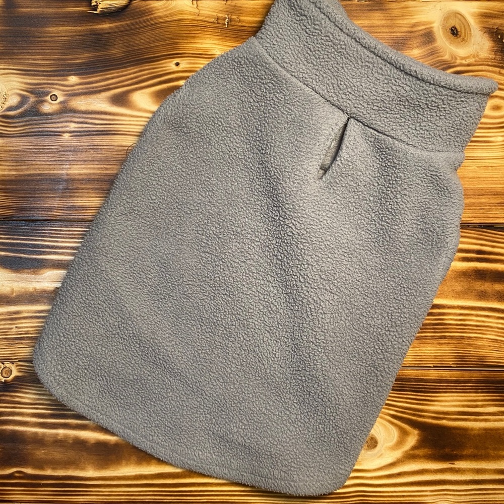 Fleece dog vest/pullover